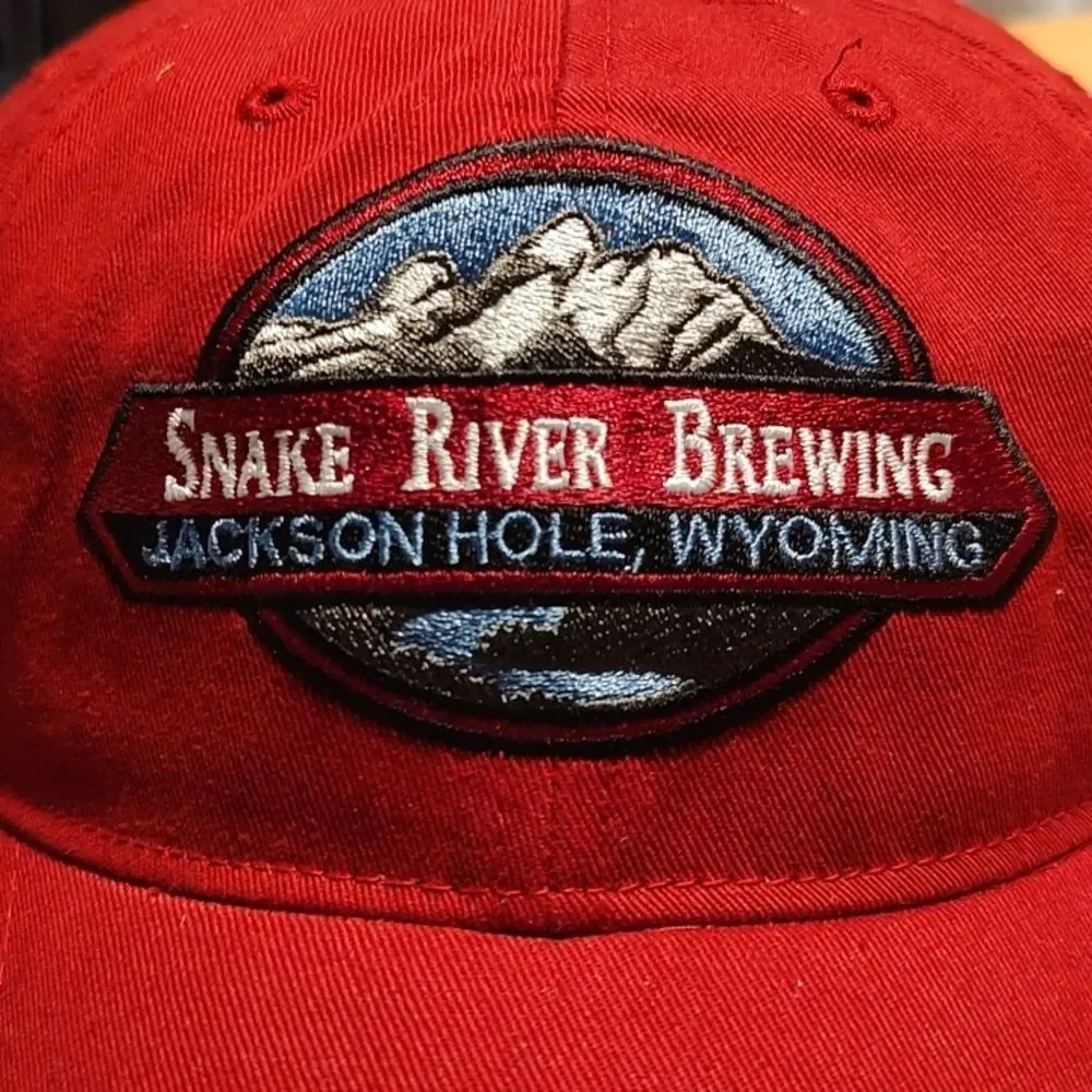 Snake River Brewing Dark Red Velcroback - New
